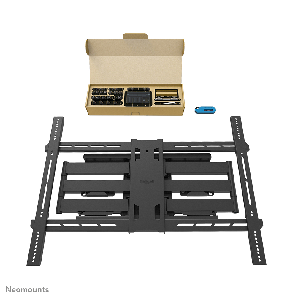 Neomounts WL40S-950BL18 Supporto a parete per TV pesanti 55-110" - mobilità completa